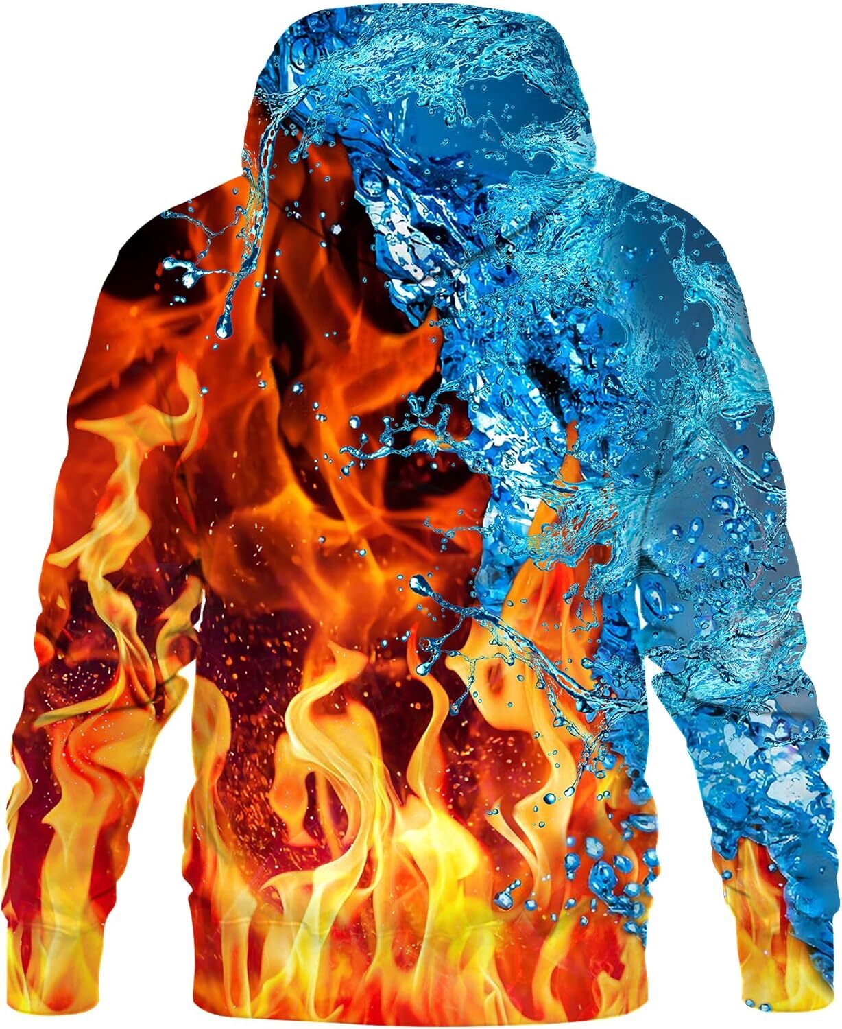 Hoodie for Mens Womens Men Women 3D Hooded Hoodies Fashion Long Sleeve Pullover Top with Pocket Graphic Hoodies sweatshirt Warm cool