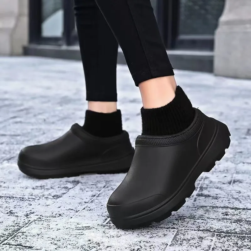 Designer Boot Womens Mens Slippers Winter Waterproof Warm And Fluffy Rain Shoes Winter Snow Fur Boots