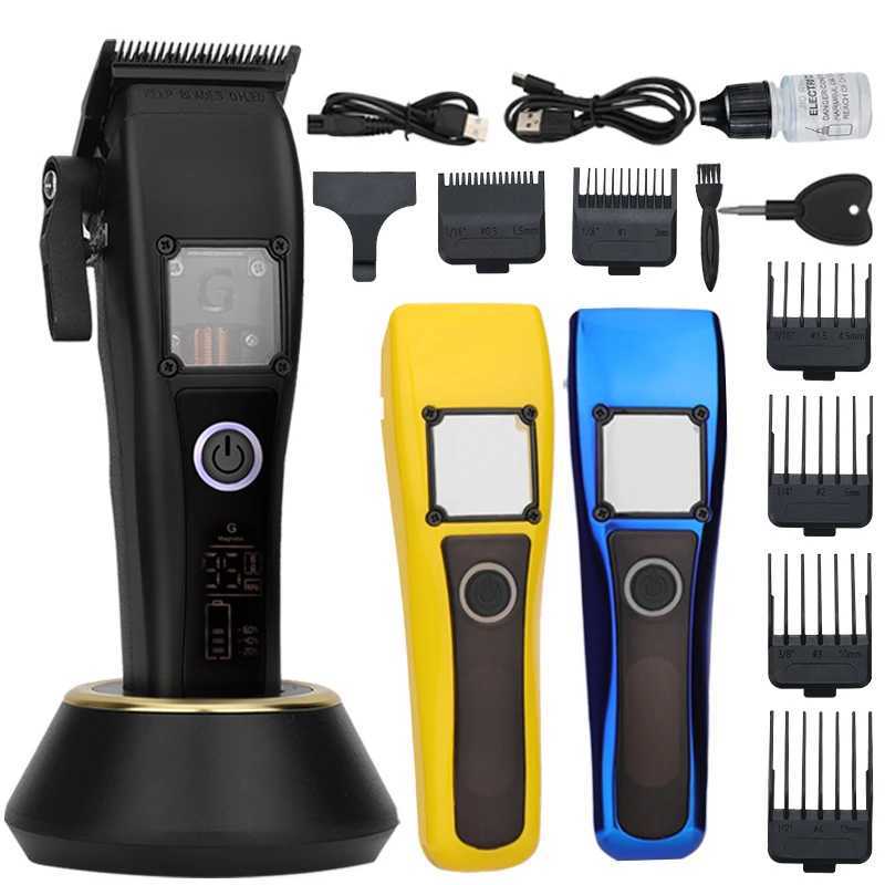 RESUXI G-28 Hair Clipper 2024 New 9500 RPM High Power High Speed Hair Clipper DLC Blade with Base Electric Hair Clipper W241017