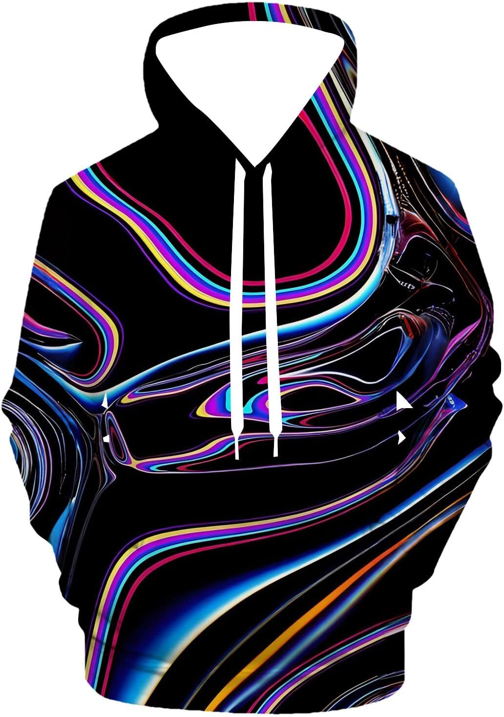 Hoodie for Mens Womens for Men Women 3D Print Graphic Fleece Sweatshirts Pullover Novelty Hoody Hooded With Pockets Graphic Hoodies sweatshirt Warm
