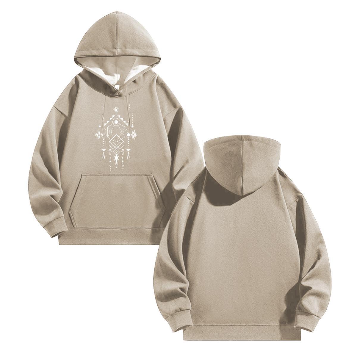 Classic Casual Man Hoodie Anime Printing Street Soft Men Clothes Hoodie Long Sleeve Drawstring Oversized Tops Hoody Thick Plush