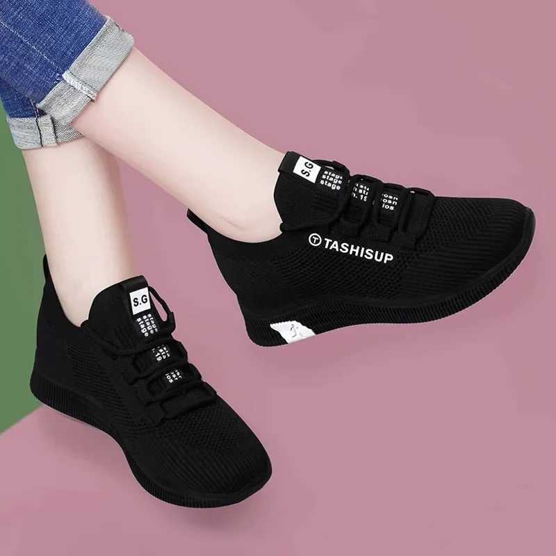Womens casual sports shoes outdoor tennis shoes lightweight non slip breathable sports shoes soft walking shoes Zapatillas De Mujer Y241017