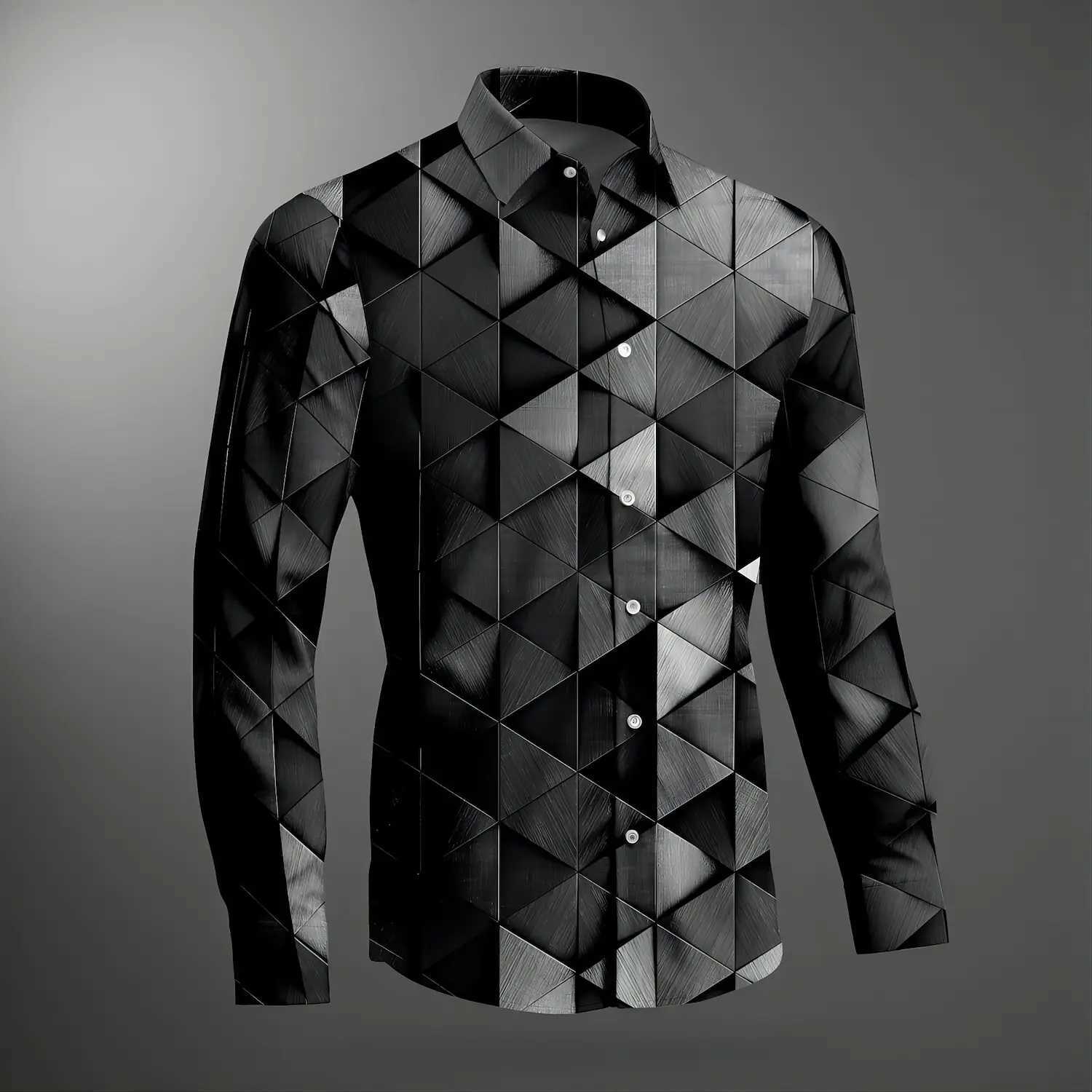 Novel abstract mens holiday casual daily weekend autumn and winter night bed long sleeve black blue purple LX241017