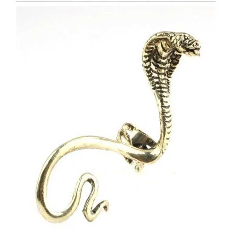 Galvanized animal snake earrings jewelry cuffs earring clips jewelry punk style W241017