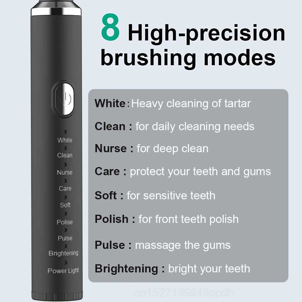 Electric toothbrush Sonic electric toothbrush for adult teeth whitening and charging electric toothbrush with toothbrush case M241017
