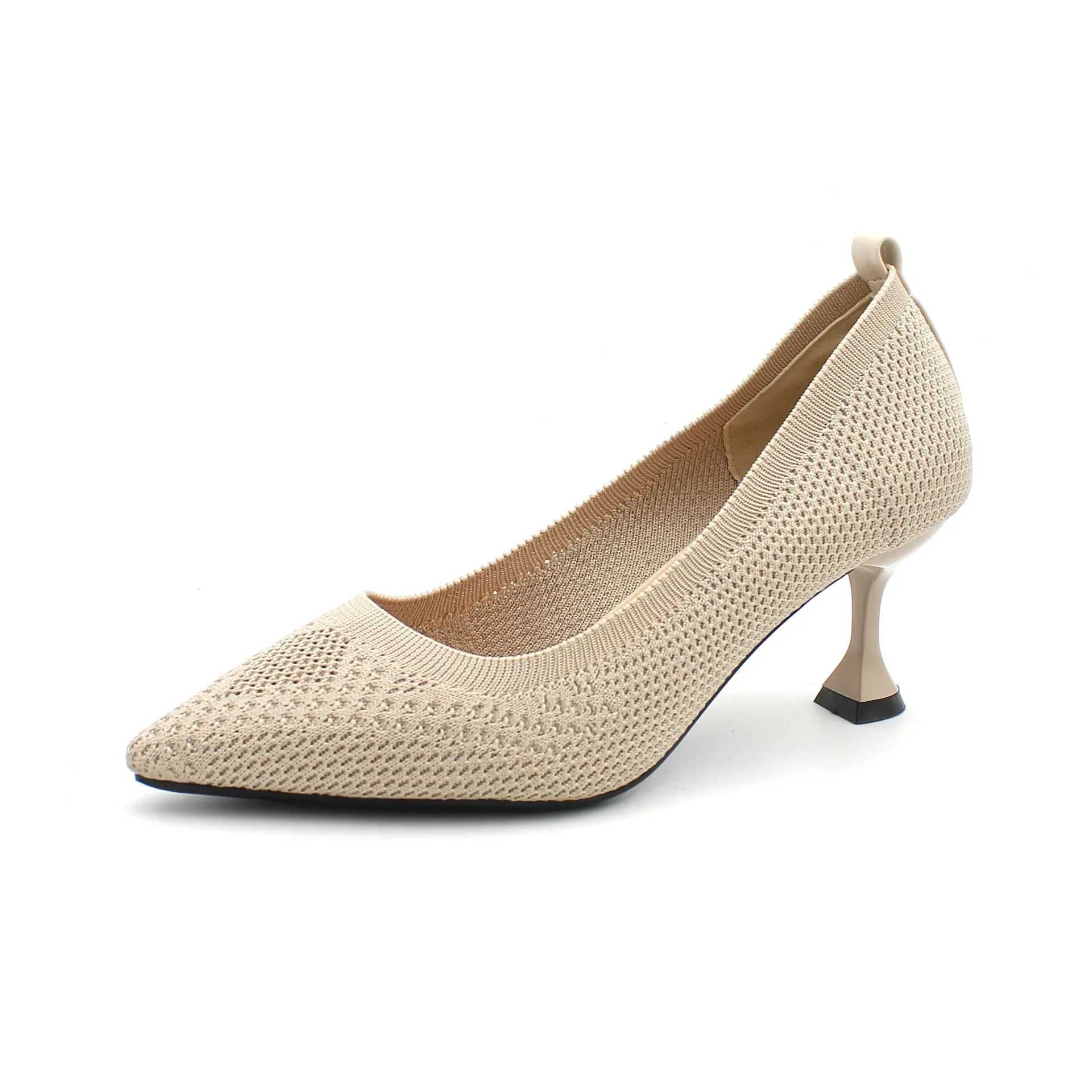 Womens Pump Summer Shoes Thin High Heels Sexy Pointed Toe Slip on Wedding Party Brand Fashion Shoes Y241017