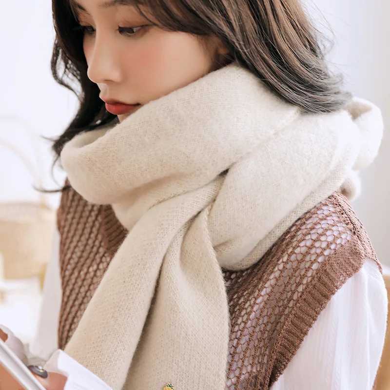 2019 Wenxin Knitted Cashmere Scarf Cute Little Pineapple Girl Autumn Fem Shawl Warm Womens Scarf X241017