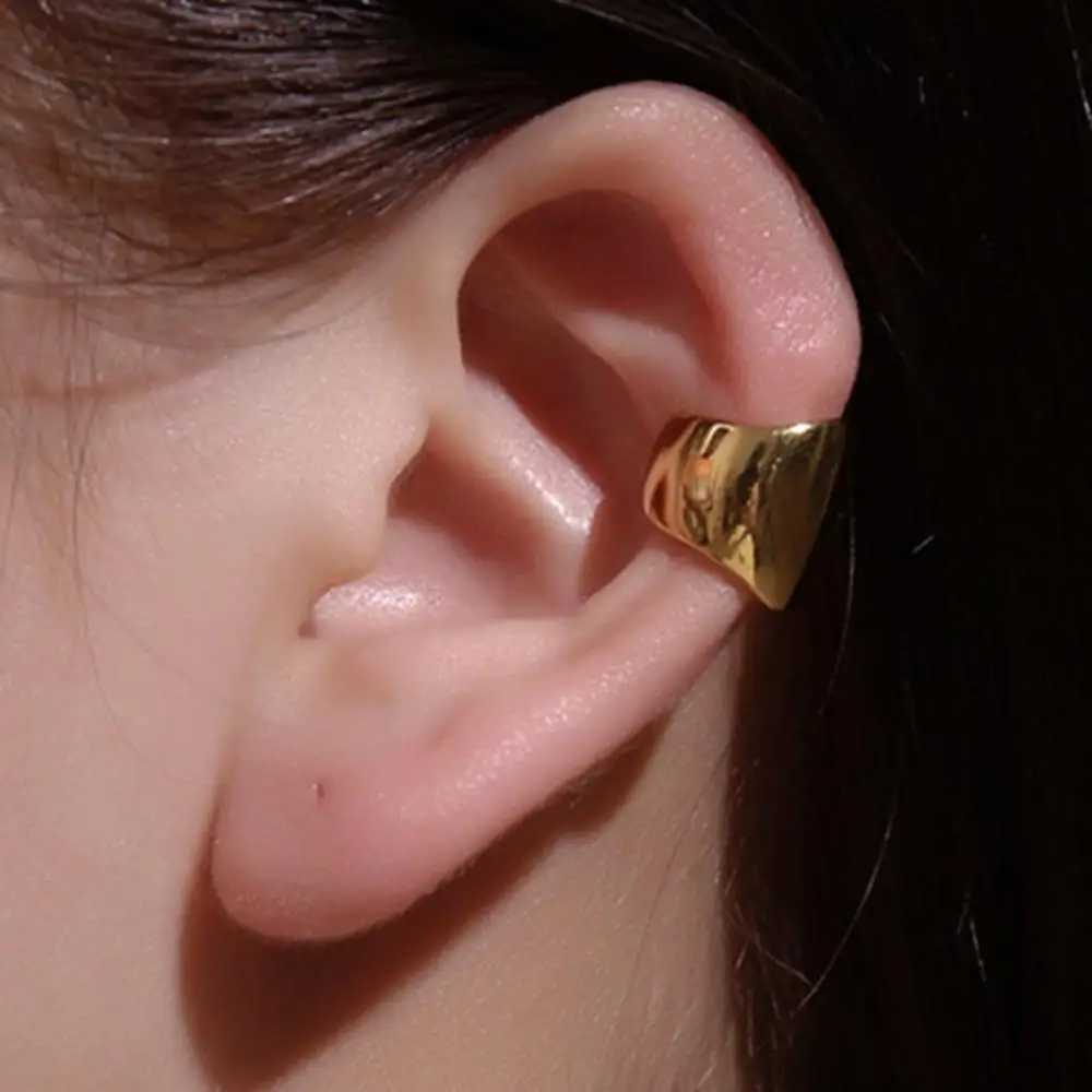 1 piece of womens punk semi-circular earrings with knitted cuffs and clip earrings for womens jewelry unique ear bone clip gift W241017