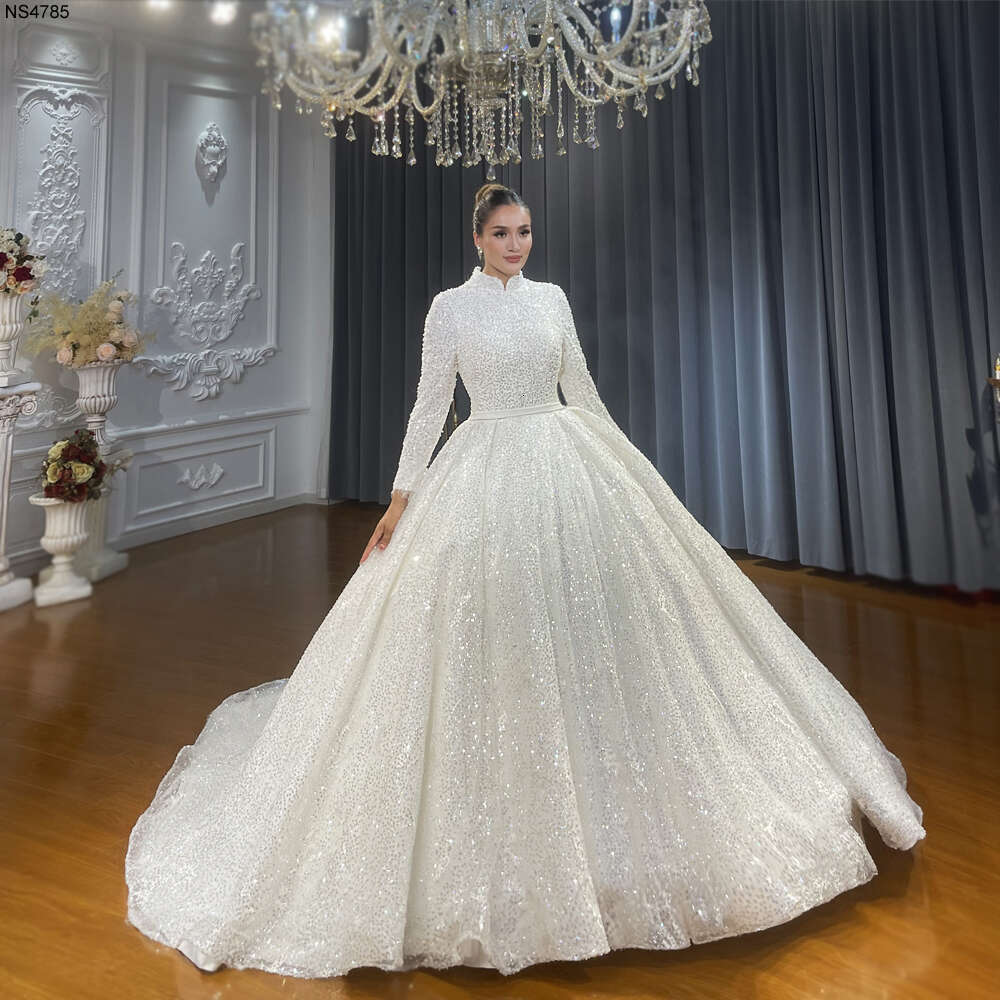 Amanda Novias Muslim Full ing Wedding Dress