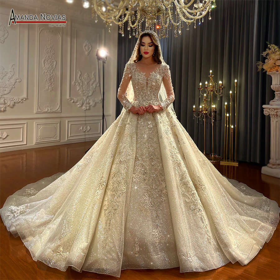 Original Design Amanda Novias Bridal Wedding Dress