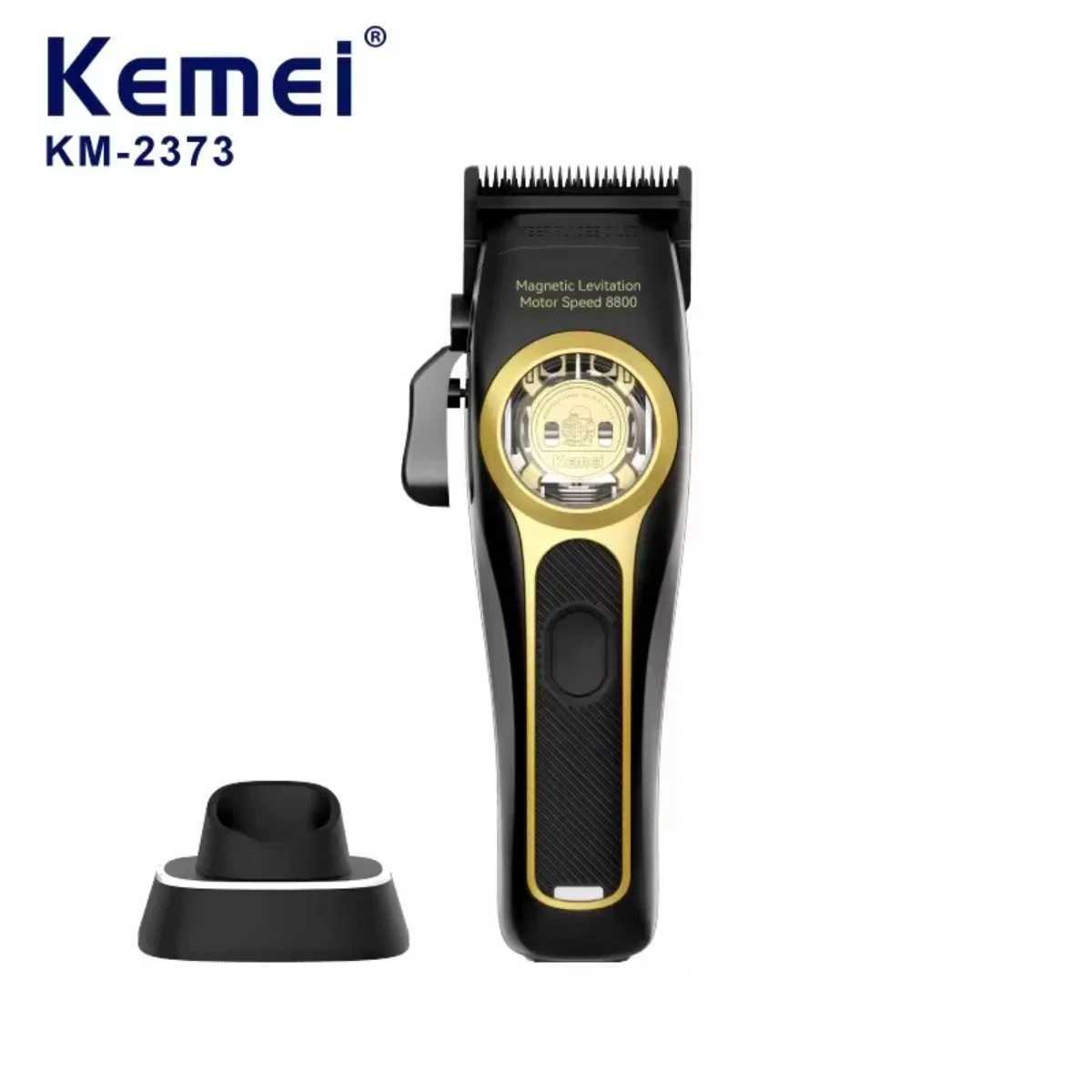 Kemei Barber Professional Barber Maglev Motor Hair Clipper Charging Mens Barber Trimmer KM-2373 W241017