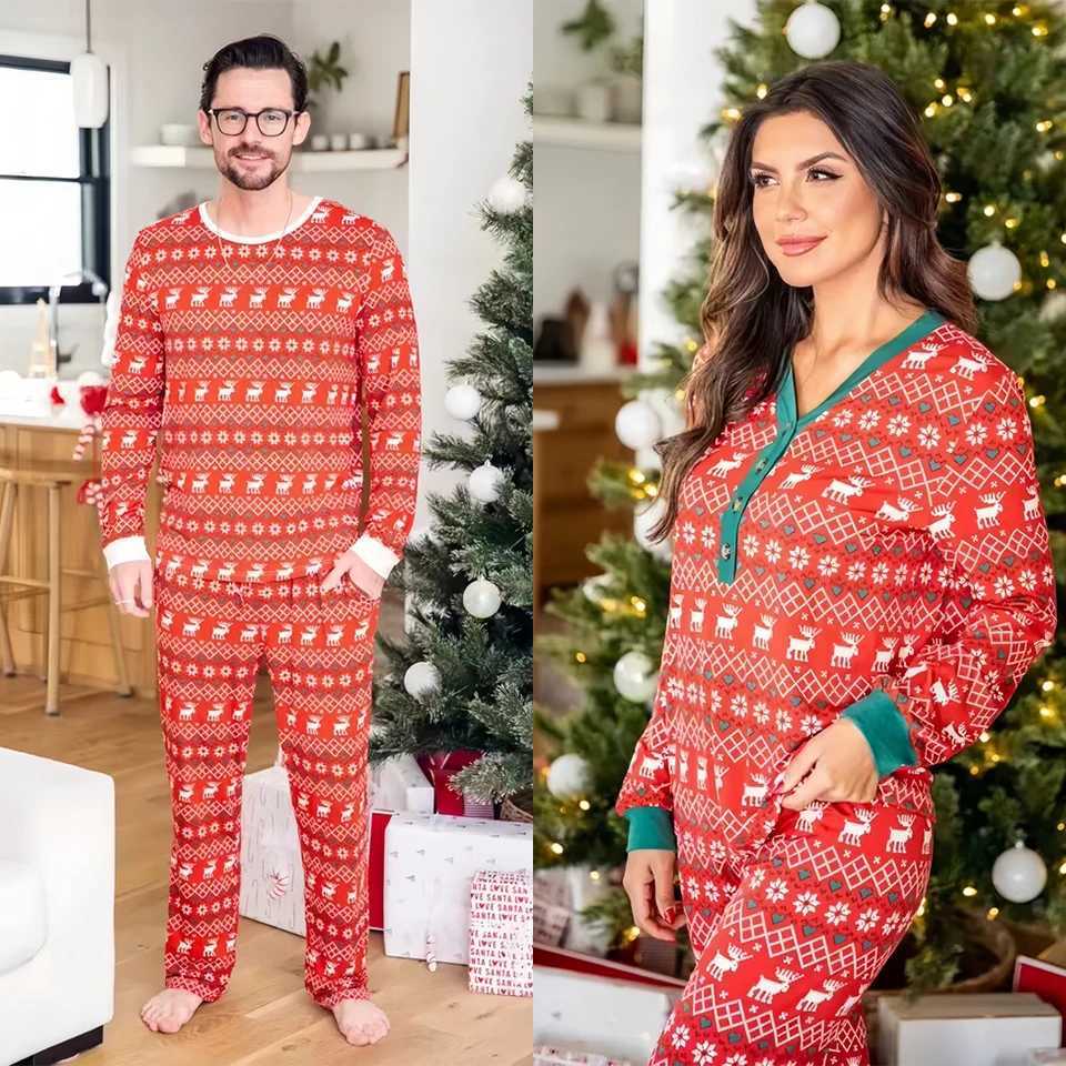 Mom Child Christmas Pajamas Family Matching Set Casual Clothing Christmas Family Appearance Pajamas Womens Pajamas Baby Clothing W241015