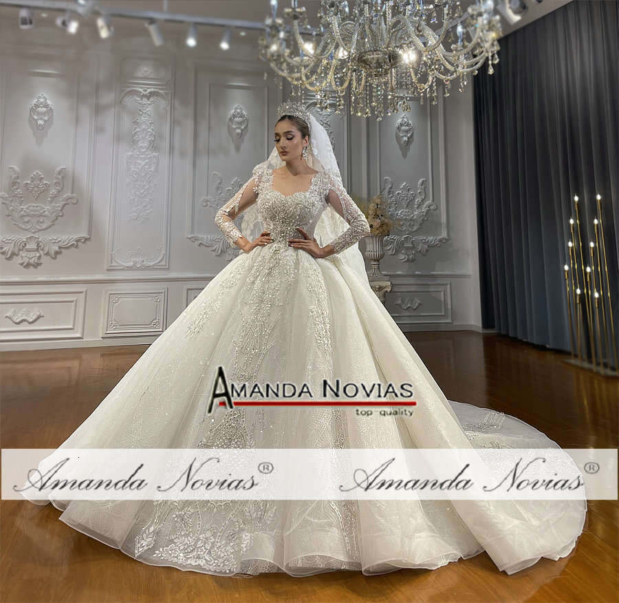 Elegant Princess Bridal Dress Custom Order Sizes