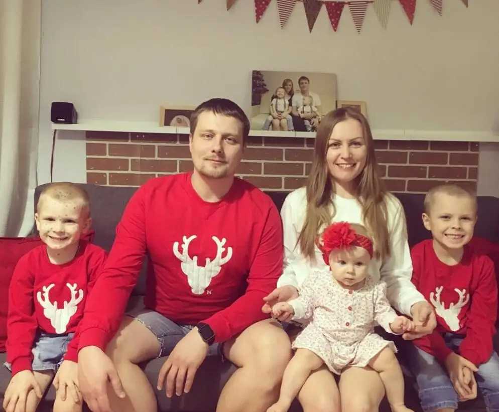 Family Matching Clothing Christmas Deer Mother Daughter Father Baby Clothing Family Clothing Cotton Shirt Matching Family Appearance W241015