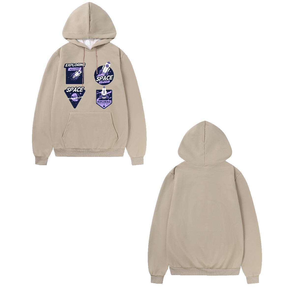 Brand Hoodie Men Breathable Soft Comfortable Men's Hooded Sweatshirt Oversized Tops Hoody Hip Hop 350g Cotton