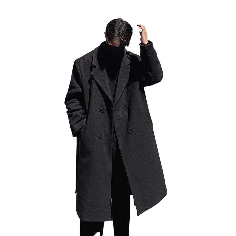 Mens Woolen Coat Sp… - image