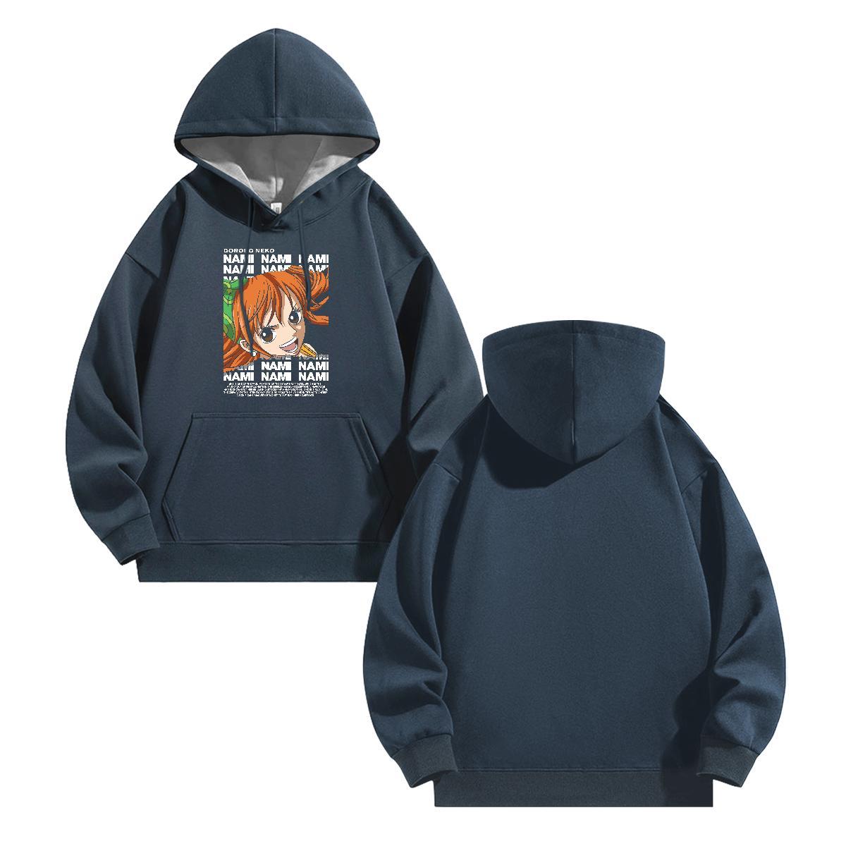 Stylist Hoodie for Men Breathable Drawstring Hoodie Comfortable Couples Hoodie Anime Print Tops Hoody Daily Outfit Warm Fleece