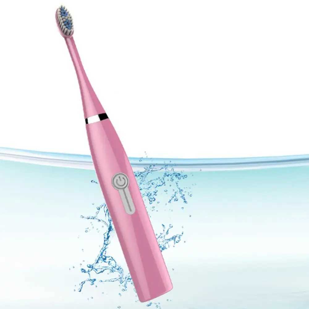 New Arrival Portable waterproof battery powered ultrasonic automatic electric toothbrush G241017