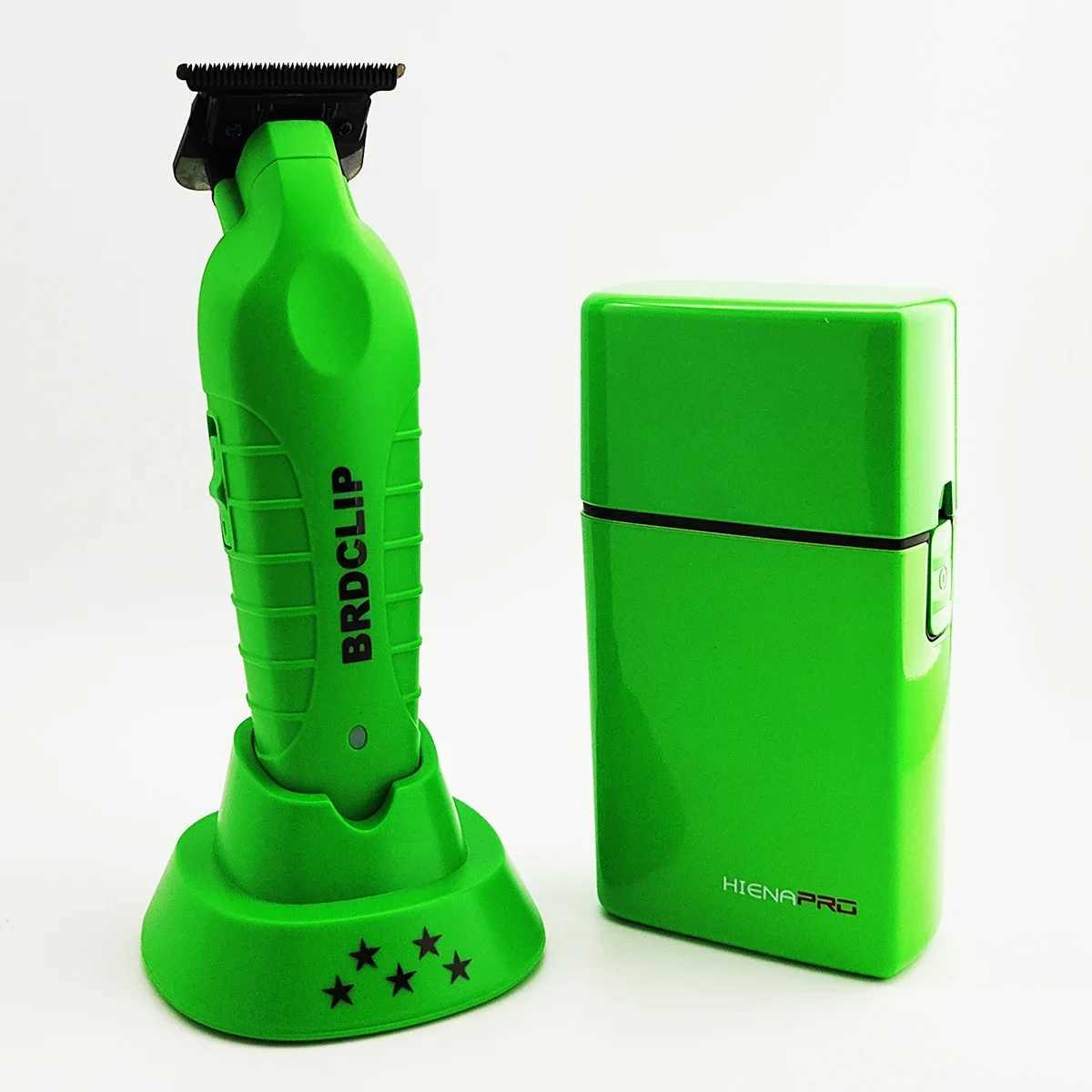 BRDCLIP high-power professional hairdresser 2PC set 8000rpm shaver carving salon hair trimmer ceramic blade trimming machine W241017
