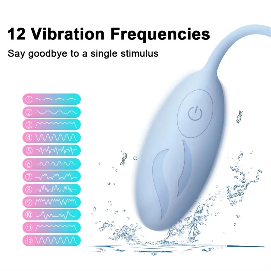 Wireless controlled vibrating egg vibrator female Gspot Clitoral Stimulator vaginal ball masturbation toy 241009