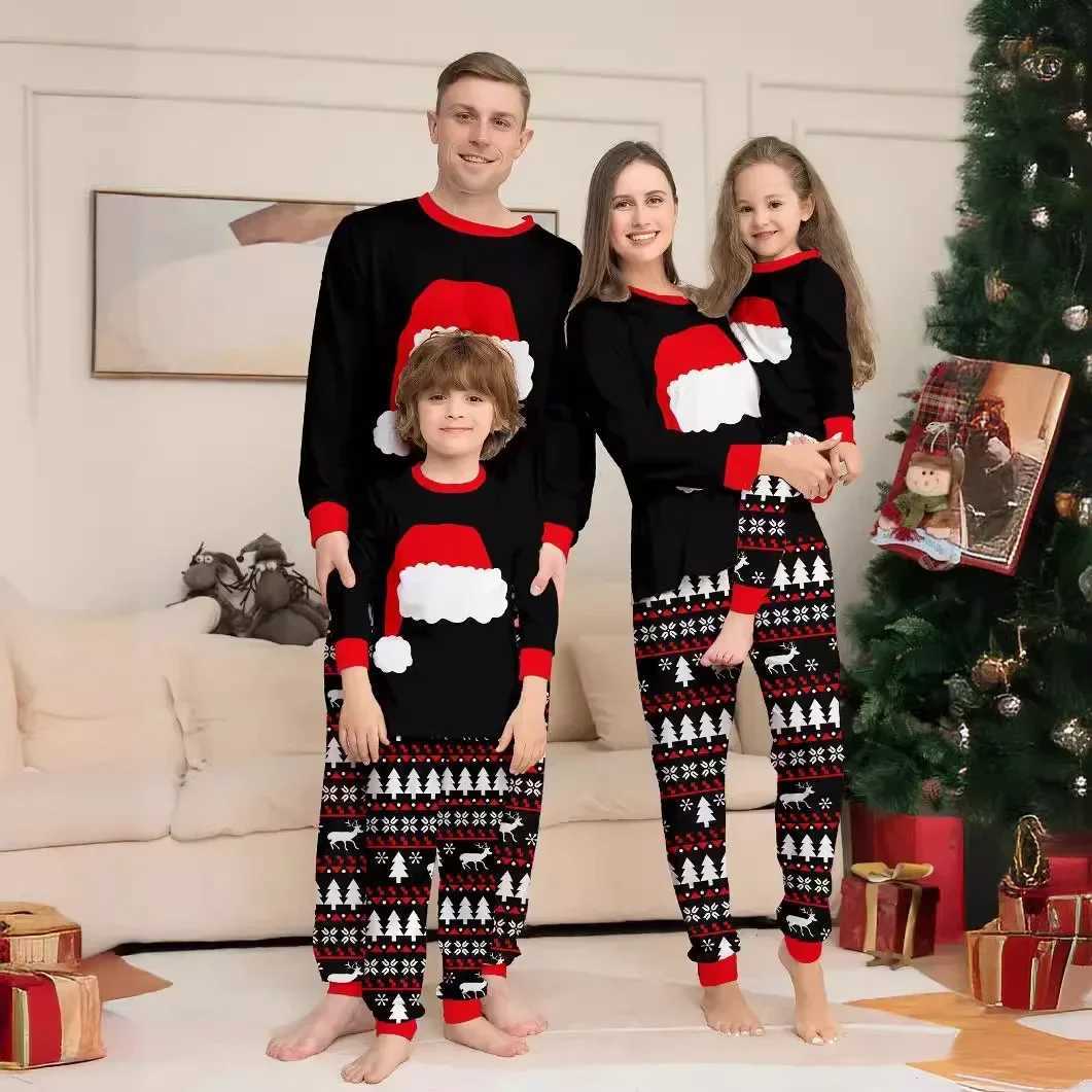Family Christmas Matching Set Pajamas 2025 Christmas Adult Children Mom Daughter Appearance Pajamas Childrens Casual Clothing Pjs Clothing W241015