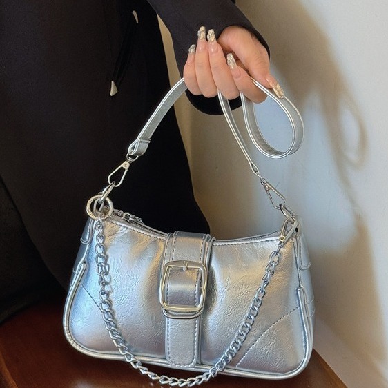 Law stick for women new version trendy fashion chain high-end texture single shoulder crossbody bag