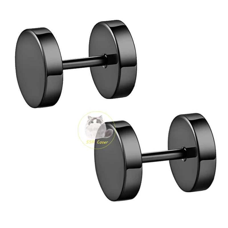 Genshin Impact Wriothesley Role Playing Earrings with Stud Earrings for Women Punk Piercing Free Fake Earrings New Fashion Jewelry W241017