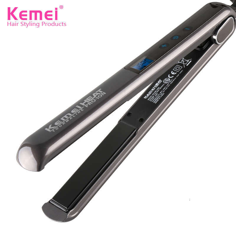 450F Touch-Screen Flat Iron Hair Straightener Professional Fast Electric Straightening Ceramic Titanium Plate Styg Tools