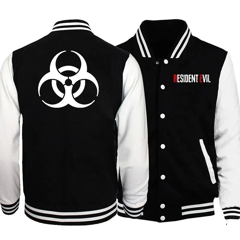 R- E-Evils Umbrella Boys Girls Casual Sweatshirts Women Mens Jacket Coat Cool Baseball Uniforms
