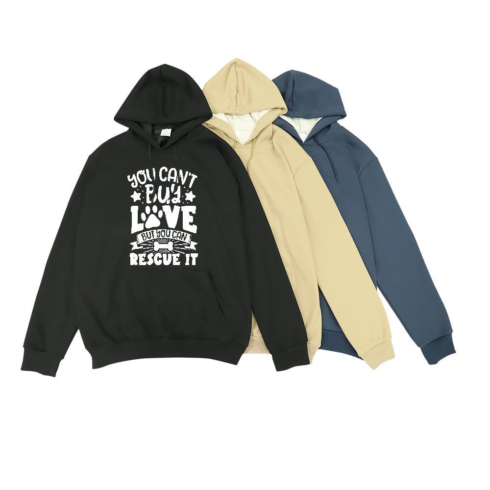 Customized Men's Hooded Sweatshirt Breathable Drawstring Hoodie Warm Men Clothes Hoodie Graphic Tops Street Wear Thick Plush