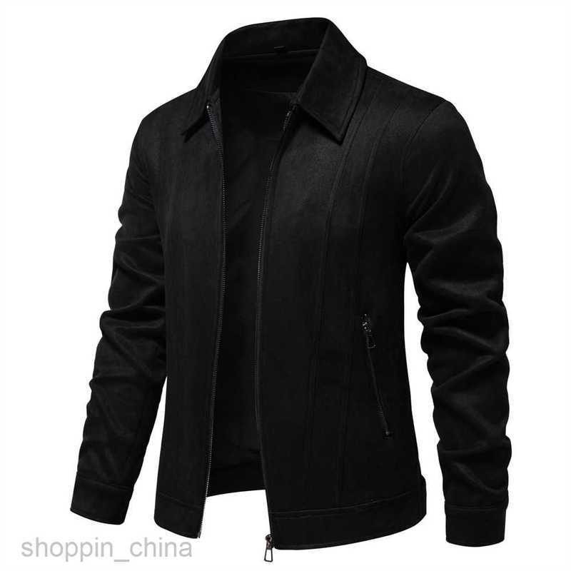 Men's Jackets Coats autumn and winter new lapel jacket men trendy mens jacket outdoor man suede jacket