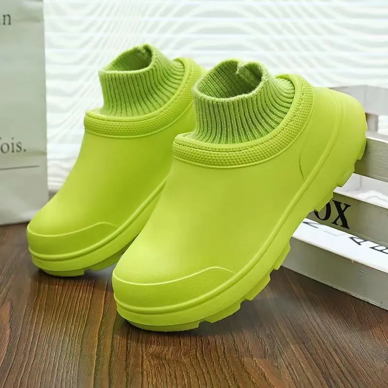 Designer Boot Womens Mens Slippers Winter Waterproof Warm And Fluffy Rain Shoes Winter Snow Fur Boots