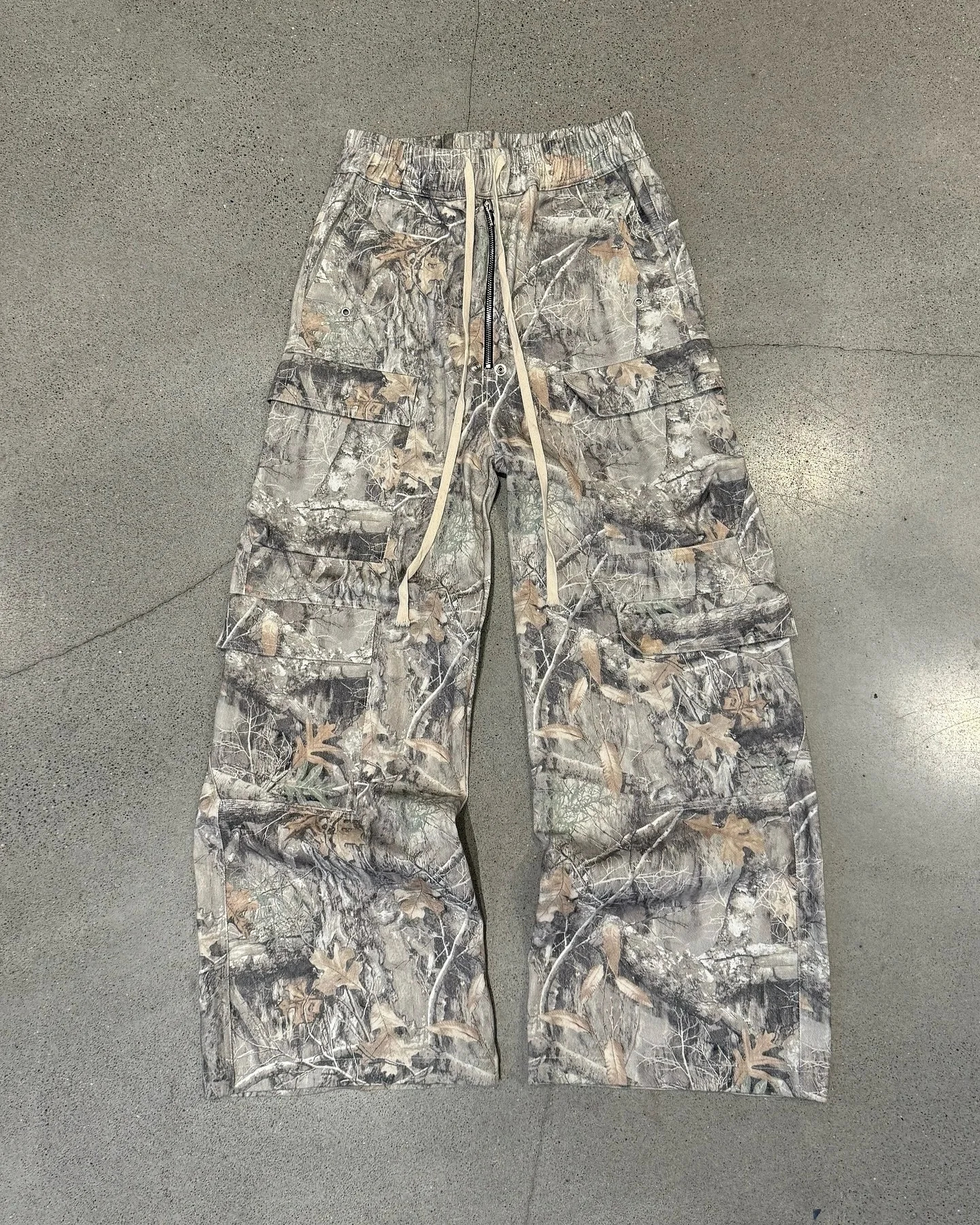 Y2k Stylish Camouflage Cargo Pants Multi-pocket American Retro Straight Baggy Loose Casual Pants Gothic Hip Hop Trousers Trip 241017