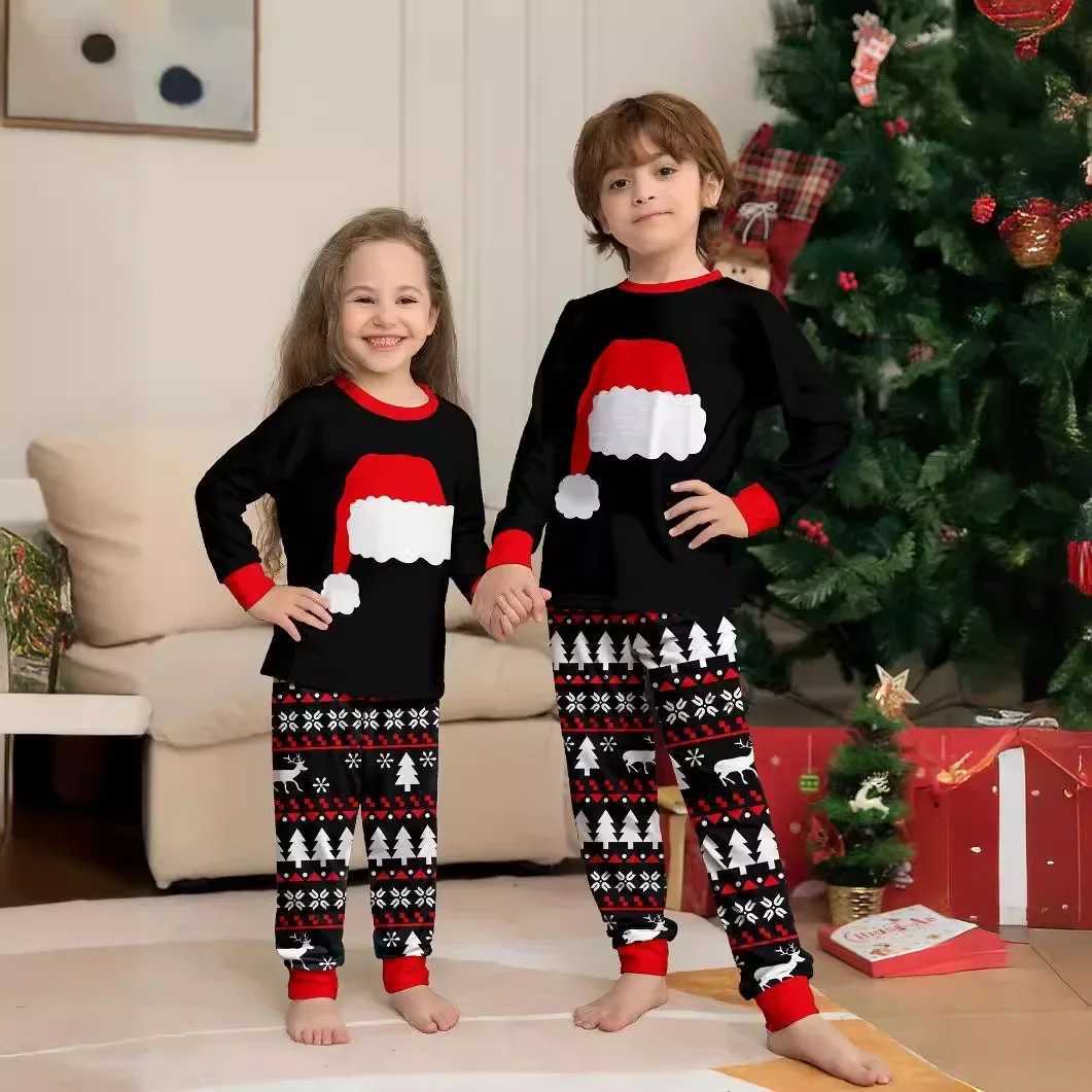 Family Christmas Matching Set Pajamas 2025 Christmas Adult Children Mom Daughter Appearance Pajamas Childrens Casual Clothing Pjs Clothing W241015