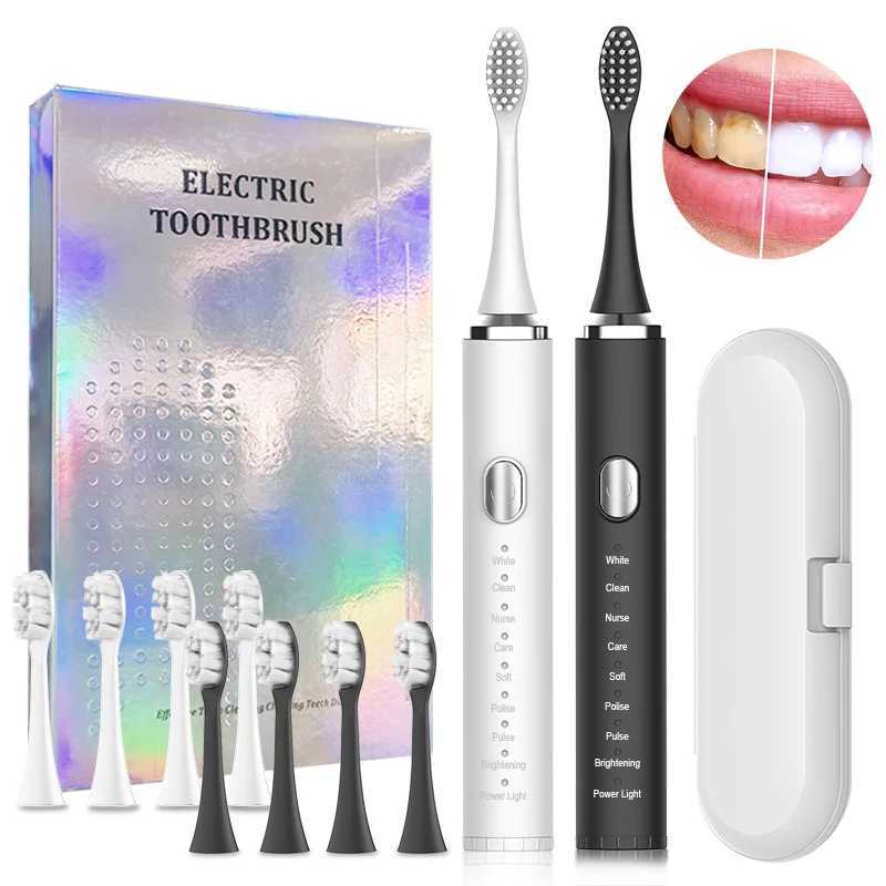 Electric toothbrush Sonic electric toothbrush for adult teeth whitening and charging electric toothbrush with toothbrush case M241017