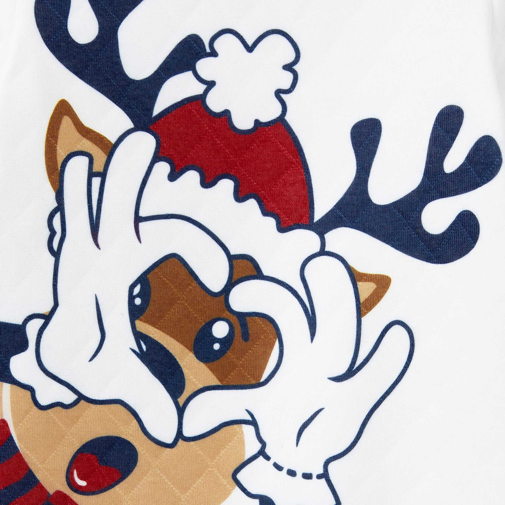 Christmas Family Matching Fun Weird Reindeer Shape Top W241015