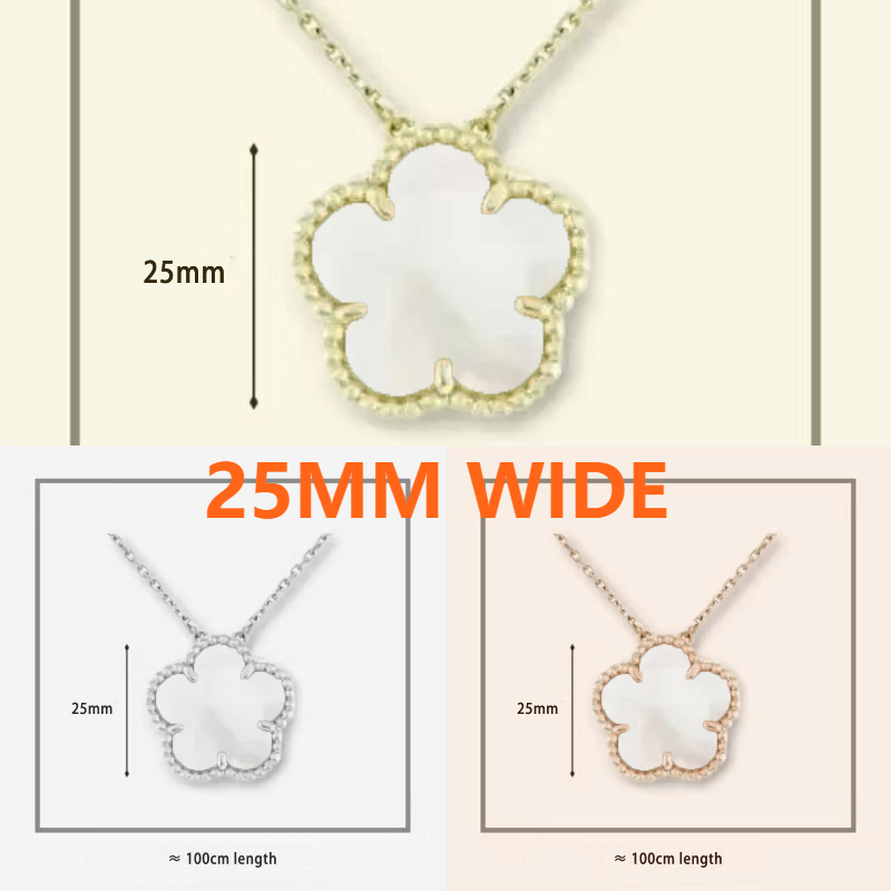 clover pendant necklace charm necklace jewellery designer flower necklace 925 sterling silver jewelry luxury designer jewerly flower bracelet silver party gift