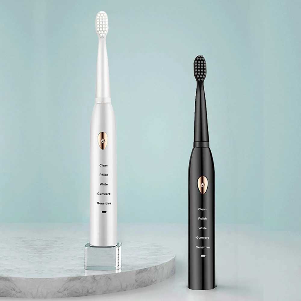 New Arrival USB Ultra Sonic Electric Toothbrush 5 Mode Fully Automatic Electric Toothbrush Adult Waterproof Electric Toothbrush G241017