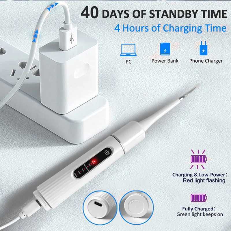 New Arrival Electric teeth cleaning instrument waterproof USB fast charging sonic toothbrush rechargeable dental brush device G241017