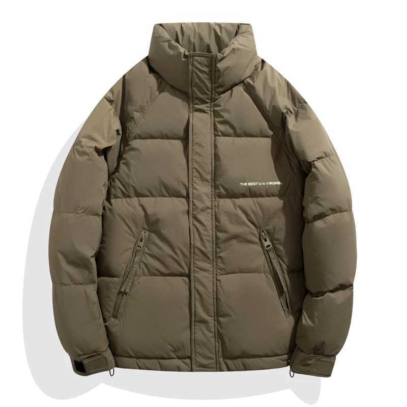 2024 Winter Mens Lightweight Down Jacket Very Warm Hip Hop Selling Colorful Short Sleeves Stand up Collar White Duck Down Jacket X241017