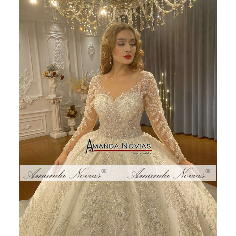 Good Price Crystal Ball Gown Wedding Dress