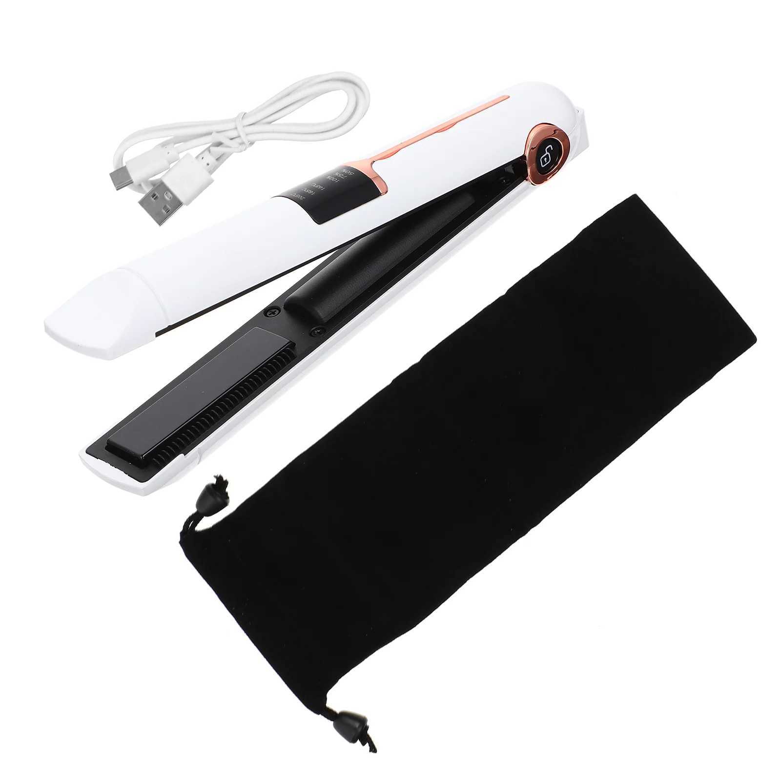 Curling Iron Hair Styling Tools Electric Curlers Wireless Rollers Wand Shaping Straightener Dual Purpose No Damage TravelXJ241016