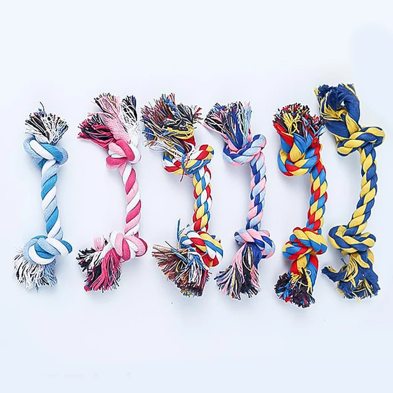 Pet-Friendly Cotton Knot Rope Molar Toy for Dogs - Durable Hemp Material