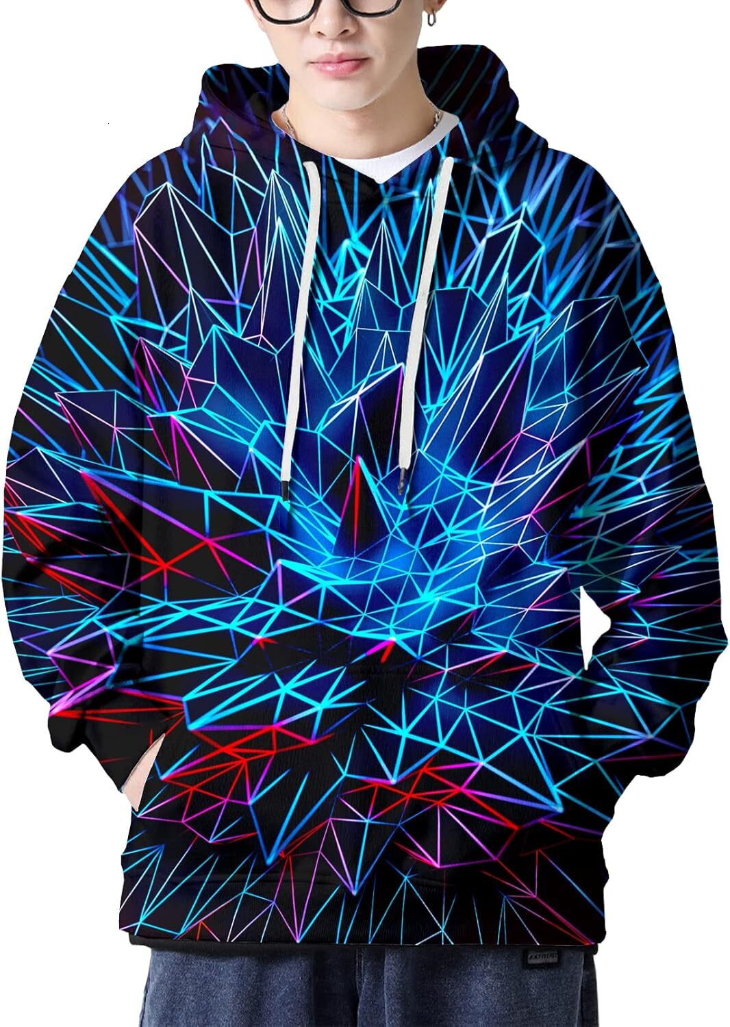 Hoodie for Mens Womens Men Women 3D Hooded Hoodies cool Fashion Long Sleeve Pullover Top with Pocket Graphic Hoodies sweatshirt fashion Trends