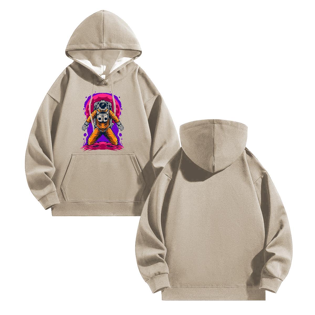 2024 Autumn Winter Mens Hoodie Hooded Collar Breathable Wholesale Hoodie Pullover Customized Wear Street Casual Thick Plush