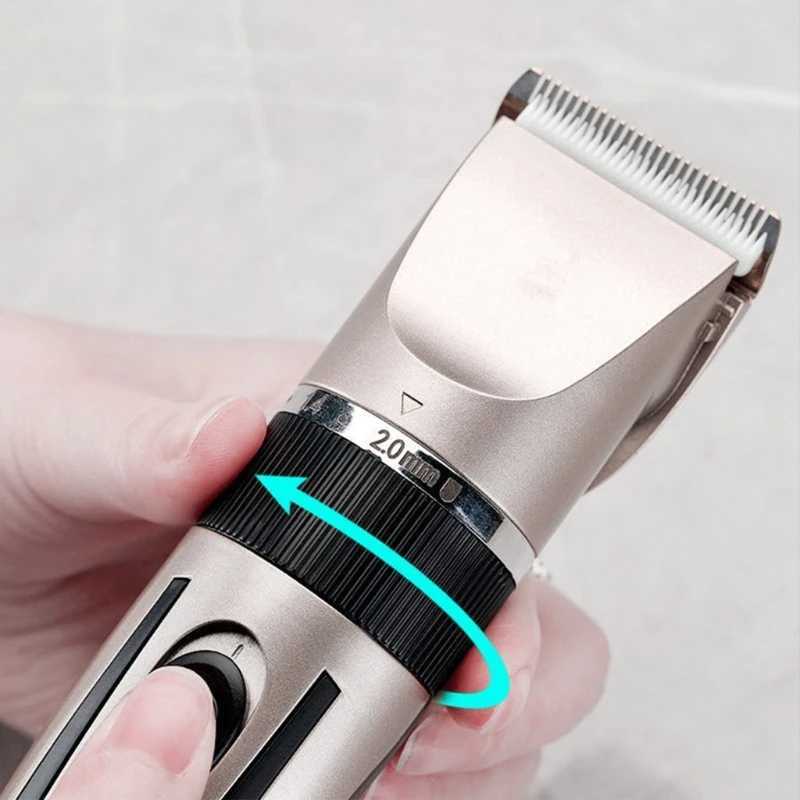 Professional hair clipper for men beard trimmer rechargeable hair clipper low-noise adult direct delivery W241017