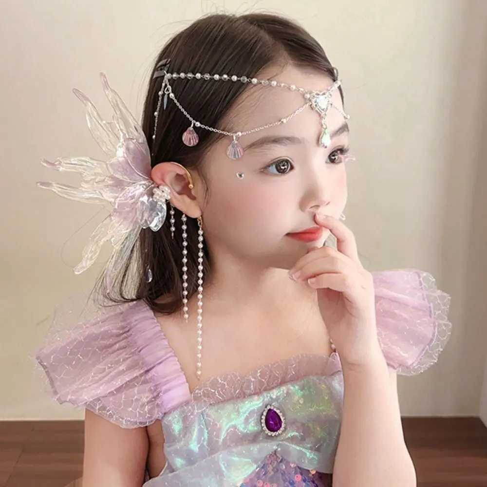 Fashionable butterfly elf fairy earrings mermaid no hole ear clip flower/leaf elegant ear sleeves earrings W241017