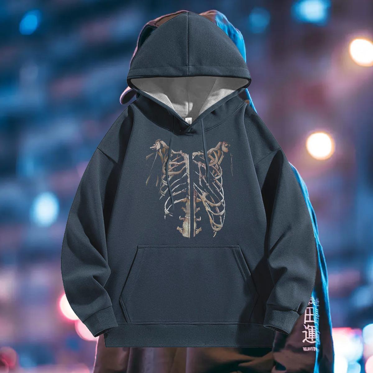 Fashion Hoodie Breathable Soft High Quality Men Tops Hoodie Street Top Pullover Hoodie Oversized 3XL Warm Fleece