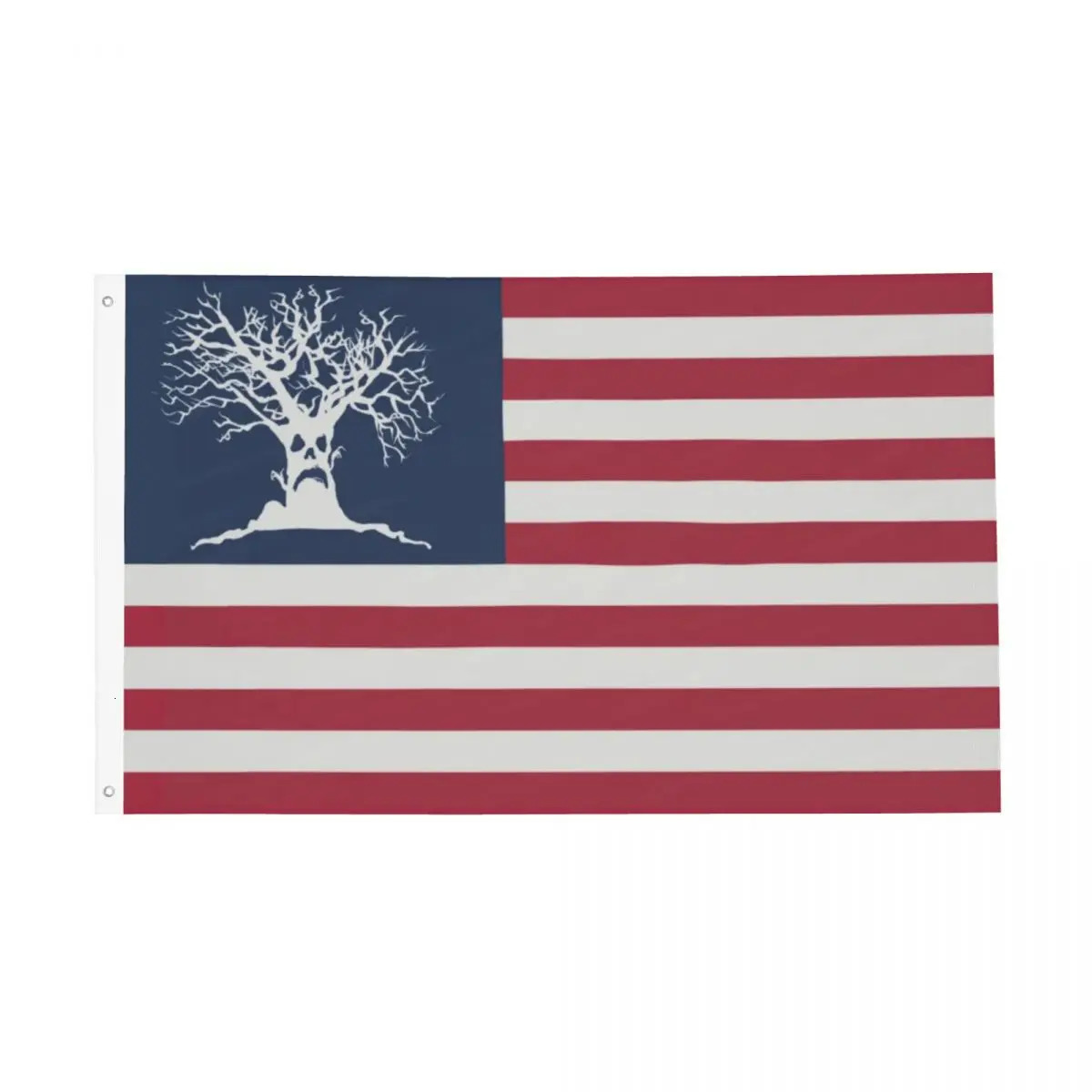Banner Flags Sematari Haunted Mound Harold Tree American Flag Decoration 3x5FT Modern with Metal Rope Ring Fading Smooth Exquisite w250318