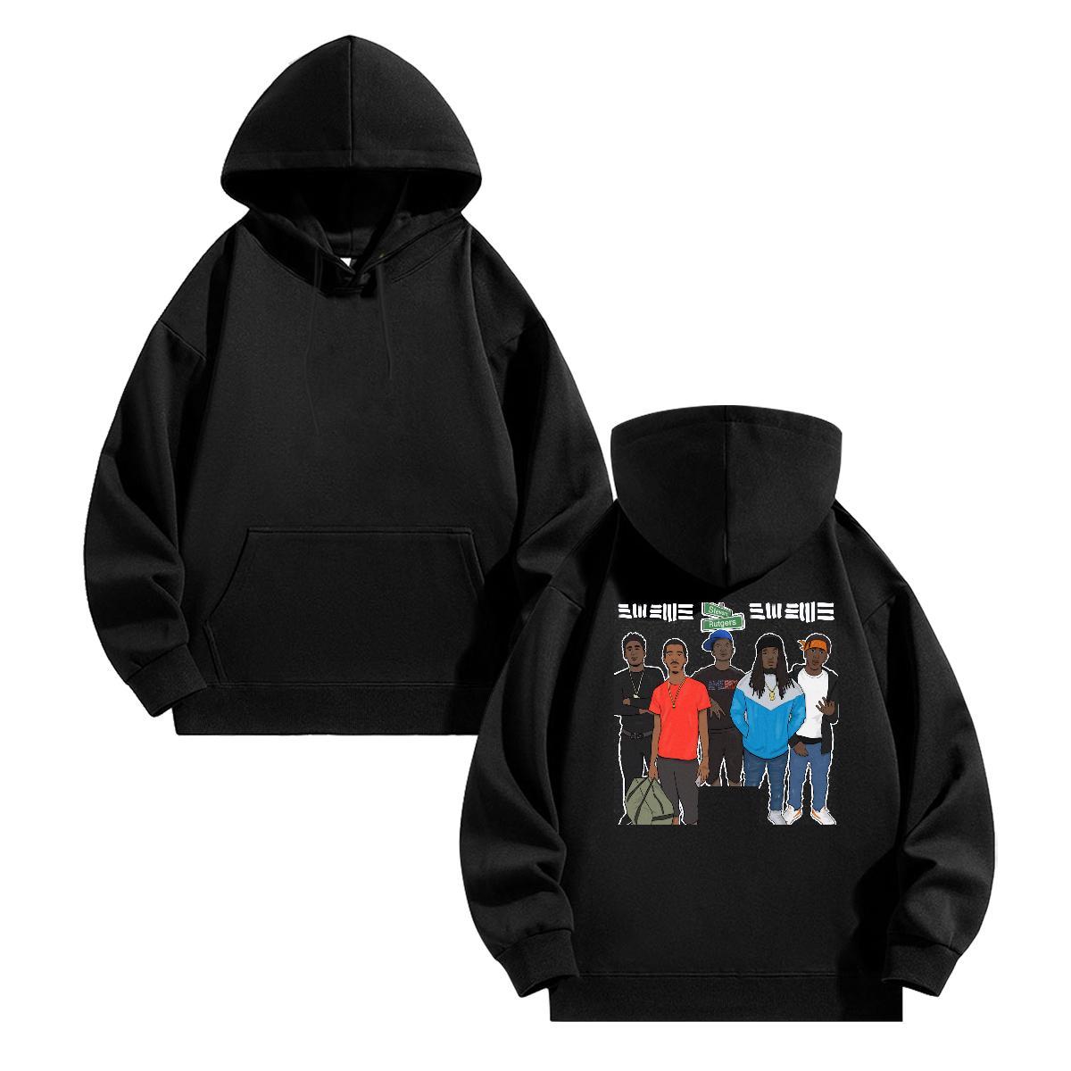 Free Shipping Man Hoodie DIY Designer Men's Hooded Sweatshirt Clothes Street Casual 350g Cotton Hooded Collar Long Sleeve